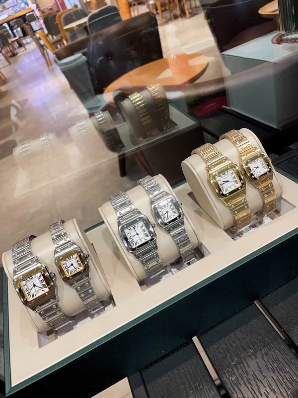 Square Case Steel Watch