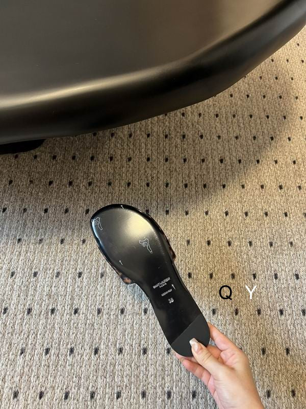 Leopard Print Flat Slide Sandals