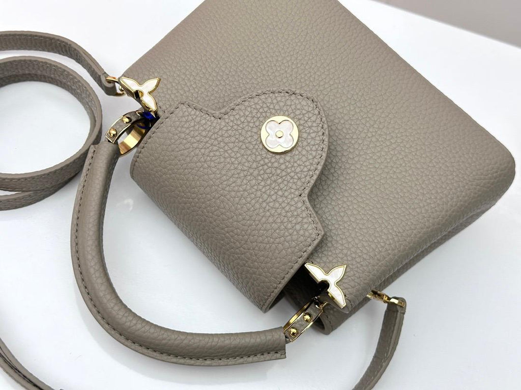 Structured Mini Top Handle Crossbody Bag