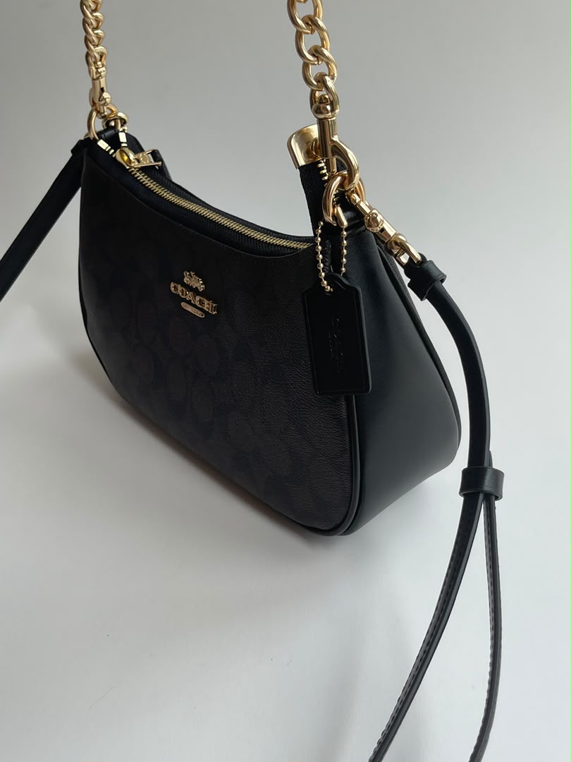 Midnight Crescent Chain Bag