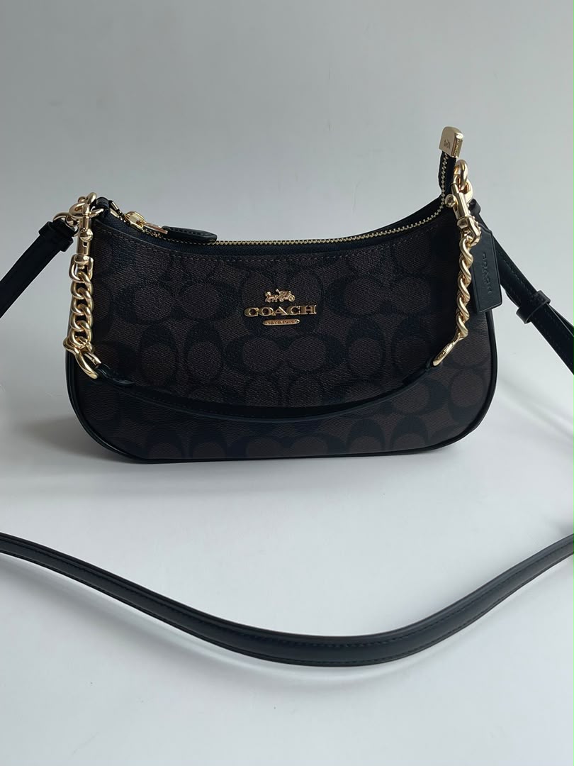 Midnight Crescent Chain Bag