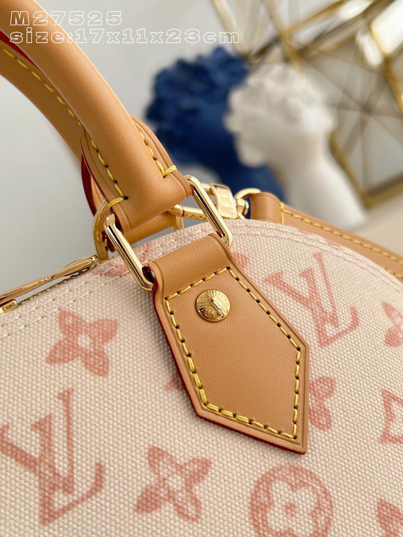 Blush Monogram Dome Bag