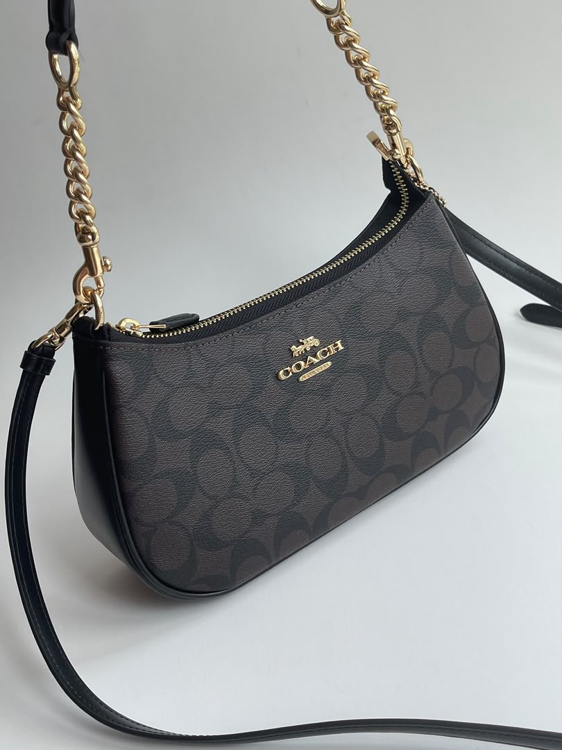 Midnight Crescent Chain Bag