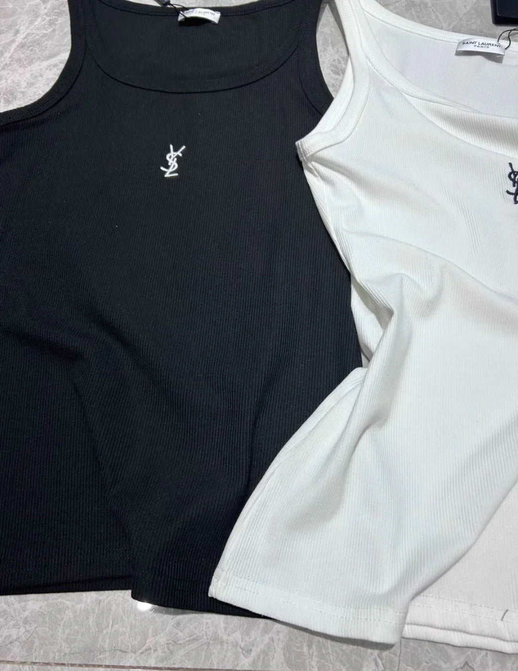 Ribbed Sleeveless Tank Top