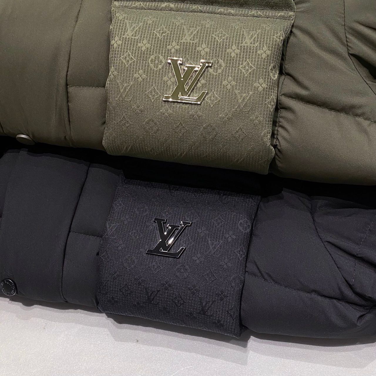 Urban Shield Puffer Jacket with High Collar