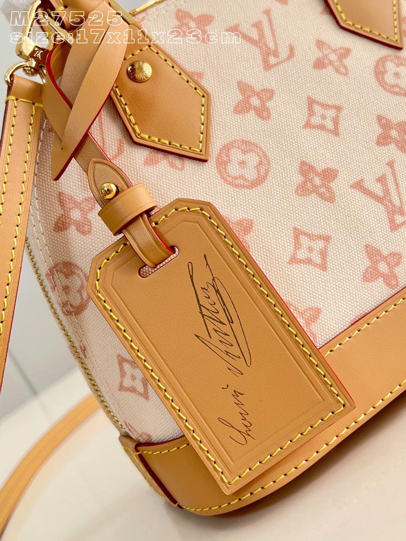 Blush Monogram Dome Bag