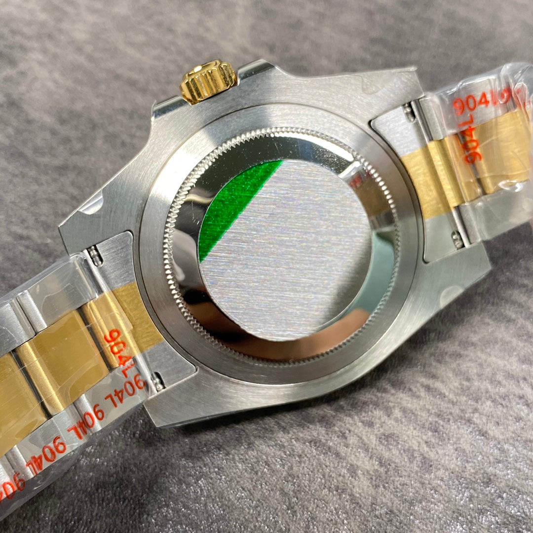 Blue Gold Dial Automatic Diver Watch 40 mm