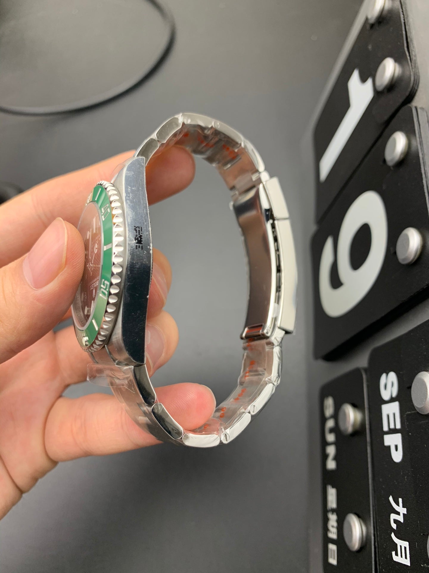 Green Dial Automatic Watch 40 mm