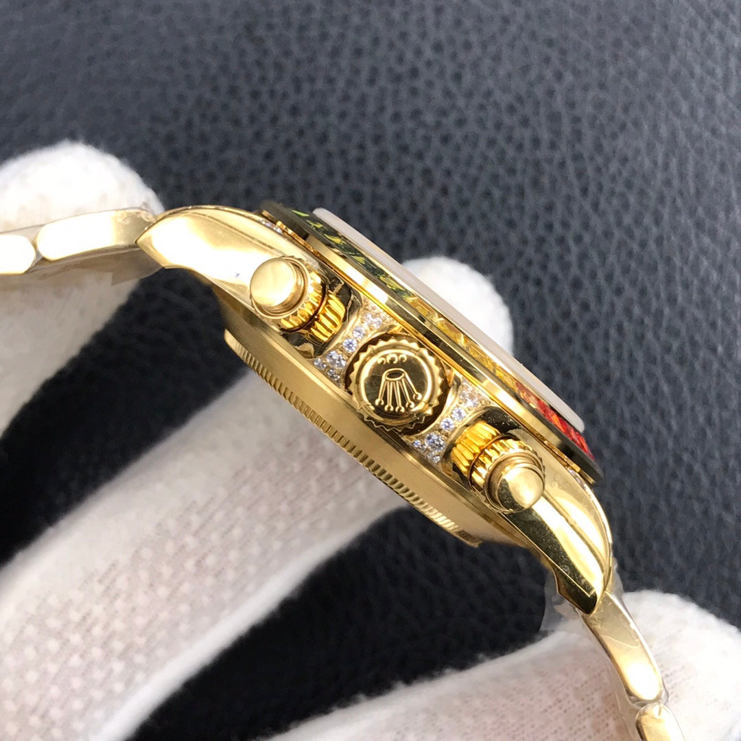 Rainbow Crystal Chronograph 40 mm