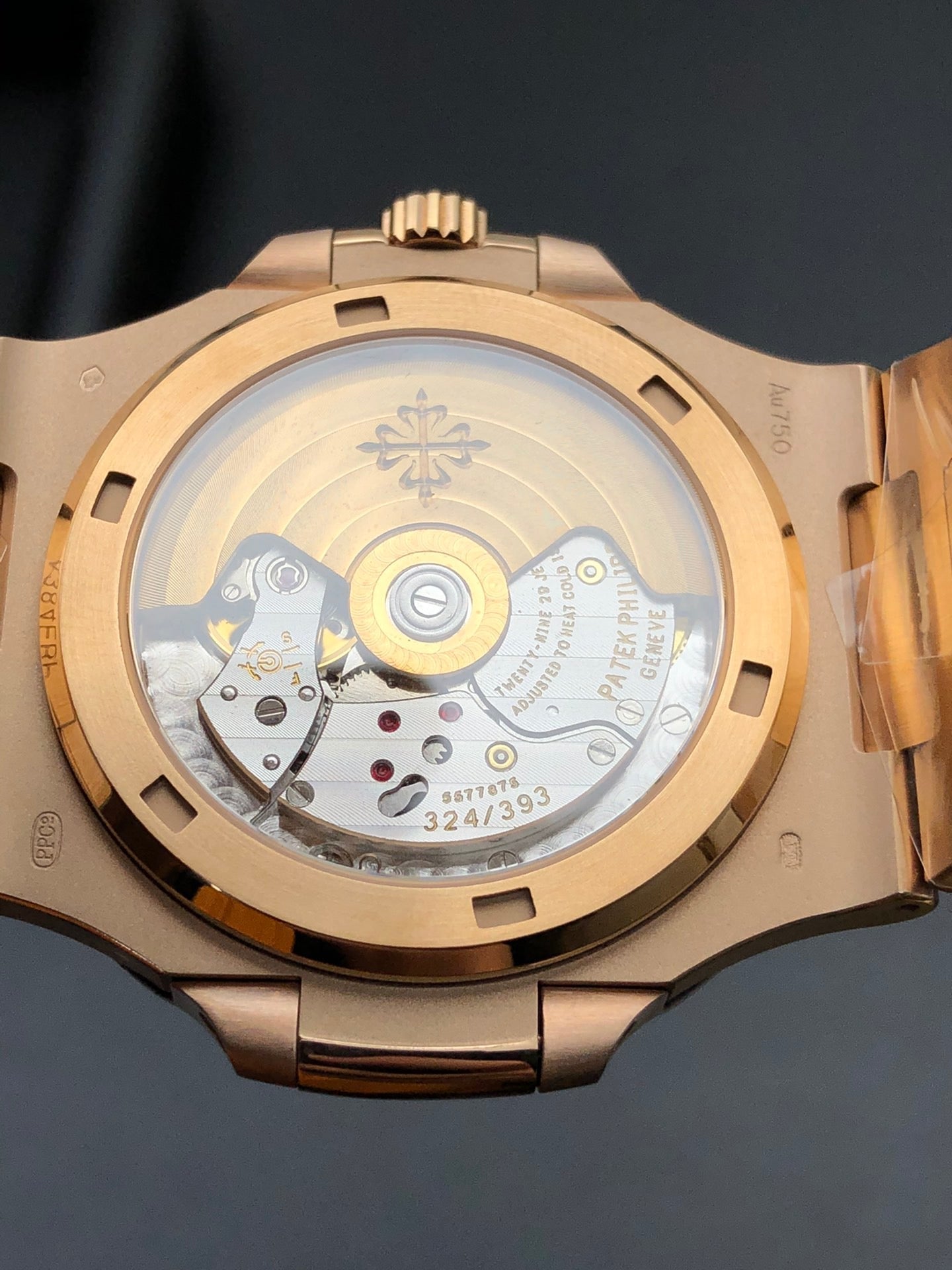 Rose Gold Diamond Bezel Automatic Watch 40 mm