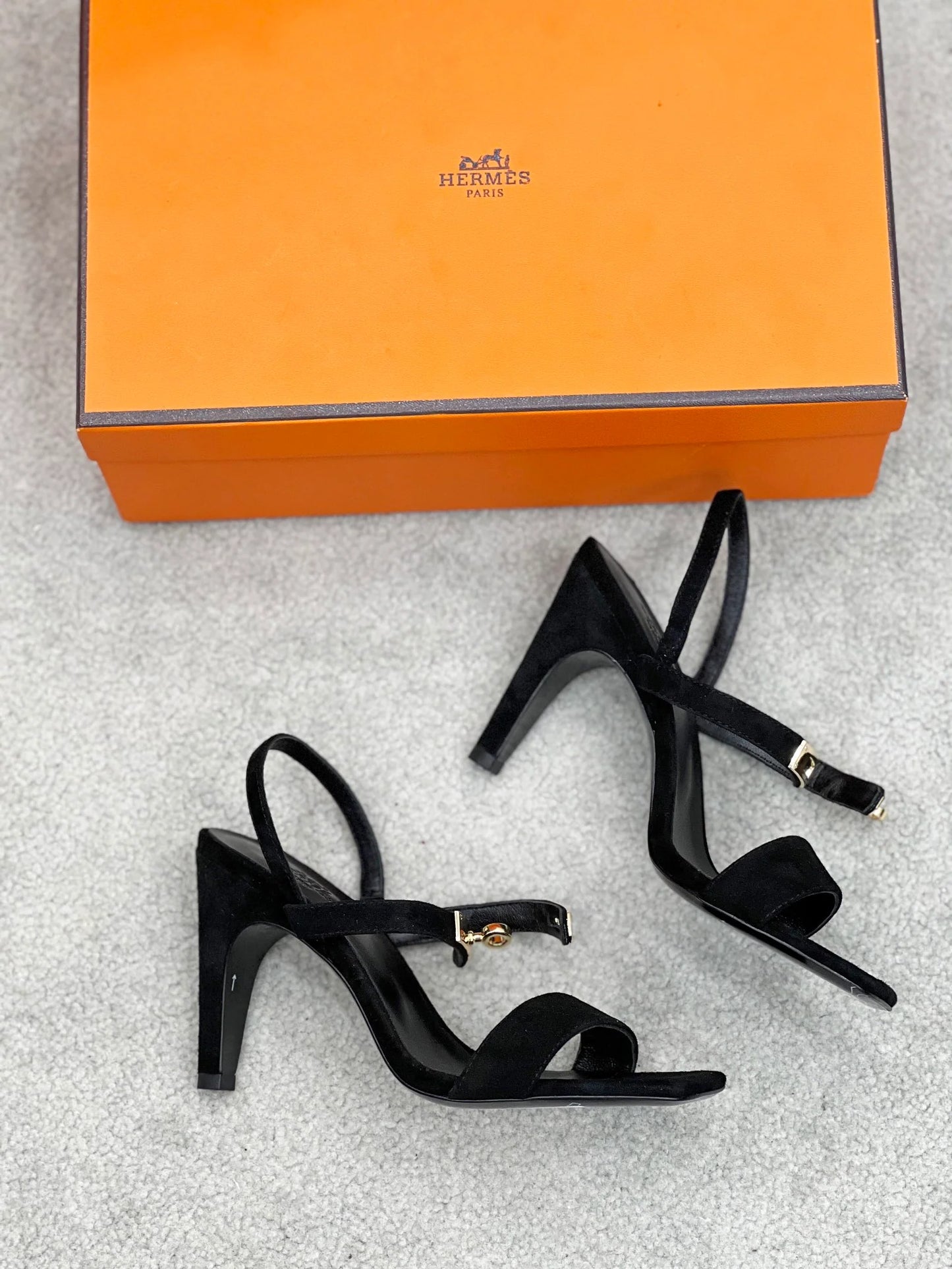 Kelly Suede Buckle Sandals