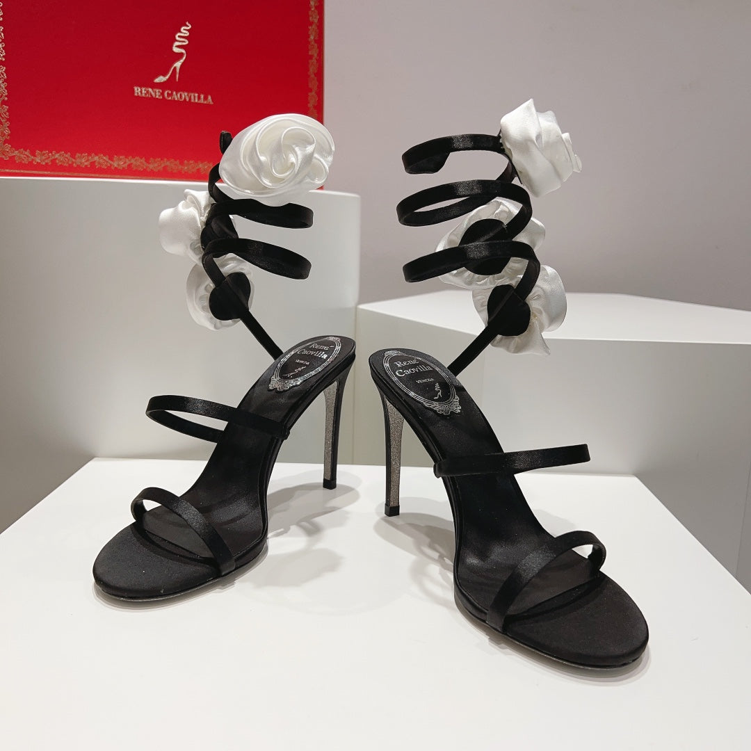 Floriane Flower Heels