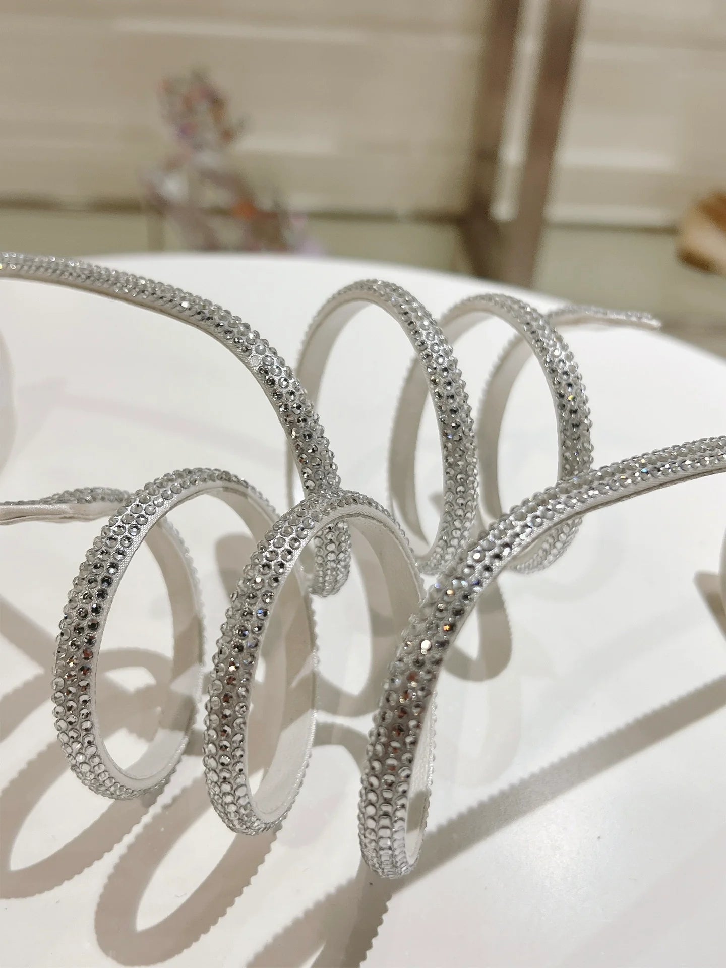 Cleo Snake-Design Heels