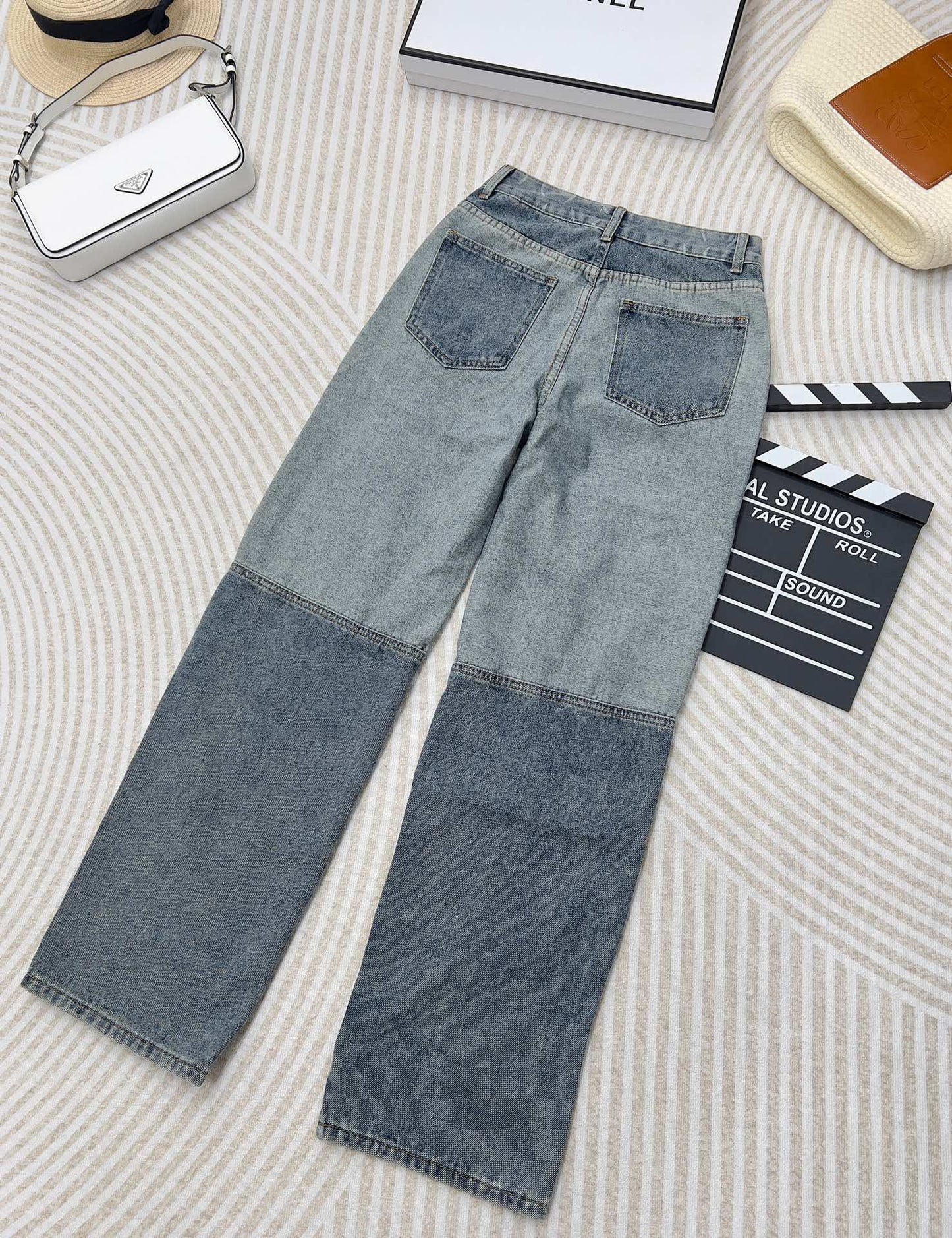 CC Straight Denim Jeans