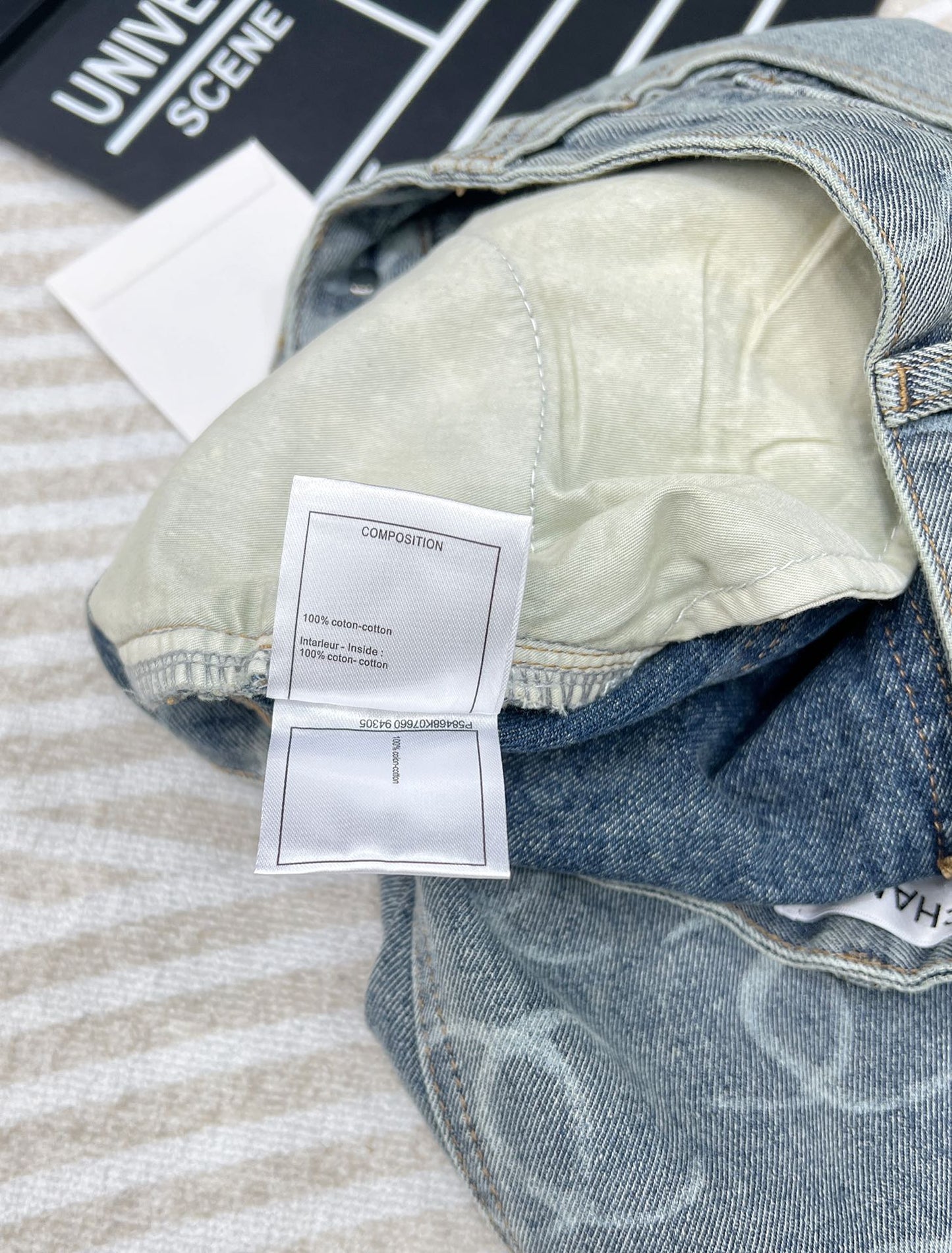 CC Straight Denim Jeans