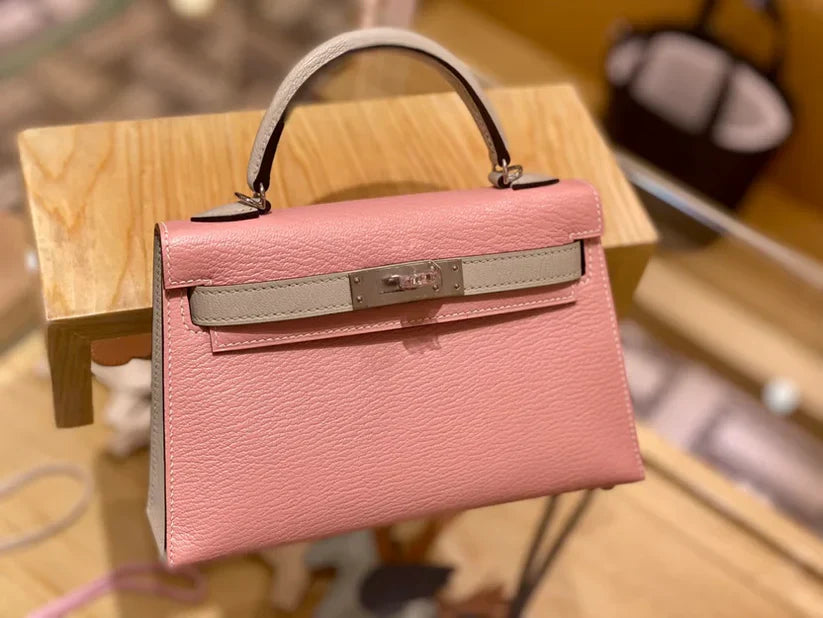 Sakura Pink & Pearl Grey 19 Bag