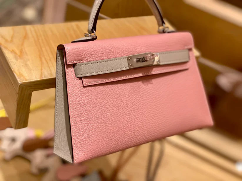 Sakura Pink & Pearl Grey 19 Bag