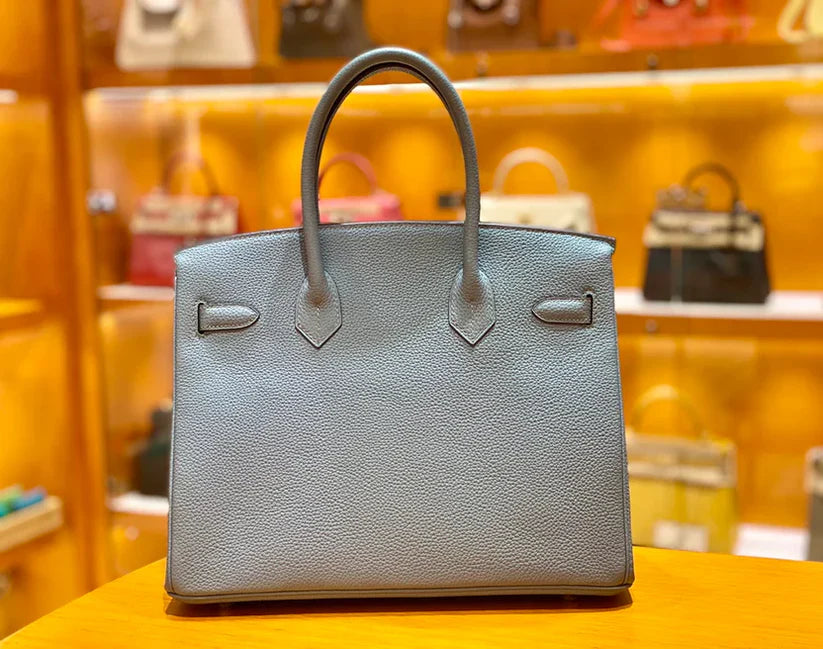 30 Togo Blue With Palladium Hardware