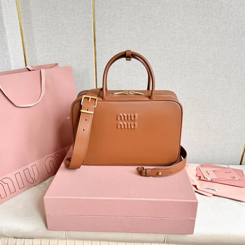 Brown Structured Bag