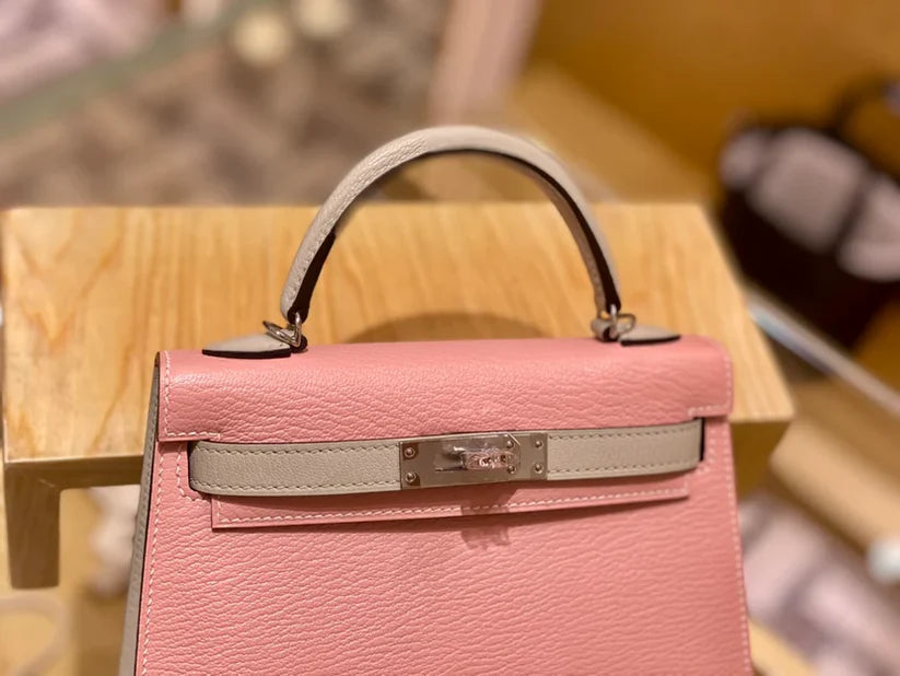 Sakura Pink & Pearl Grey 19 Bag