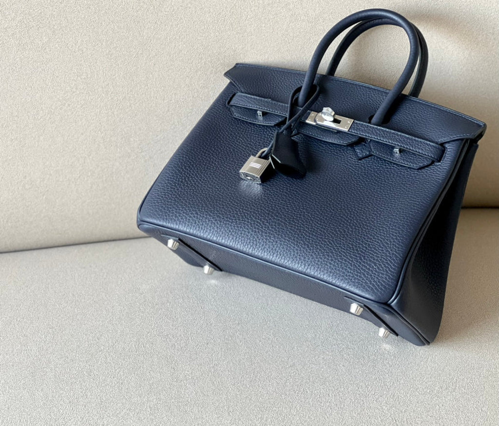 Structured Leather Handbag